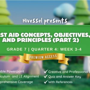 PE and Health 7, Quarter 4 Lesson 3-4