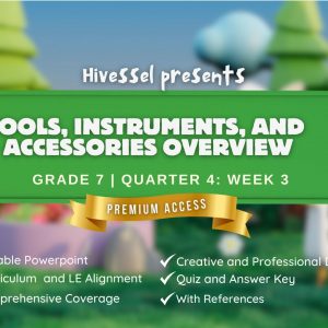 TLE 7, Quarter 4 Lesson 3