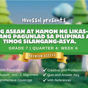 AP 7, Quarter 4 Lesson 6