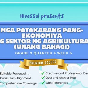 AP 9, Quarter 4 Lesson 5