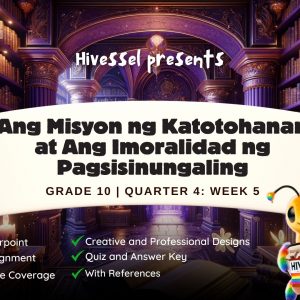 GMRC 10, Quarter 4 Lesson 5