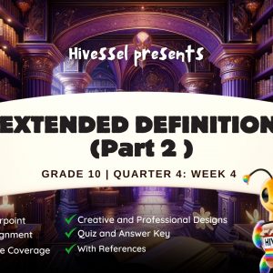 English 10, Quarter 4 Lesson 4