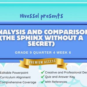 English 9, Quarter 4 Lesson 6