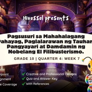 Filipino 10, Quarter 4 Lesson 7