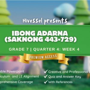 Filipino 7, Quarter 4 Lesson 4