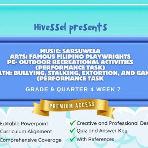MAPEH 9, Quarter 4 Lesson 7