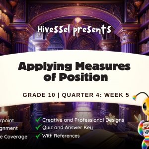 Math 10, Quarter 4 Lesson 5