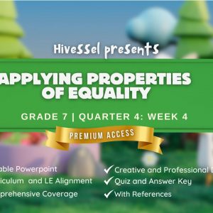 Math 7, Quarter 4 Lesson 4