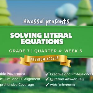 Math 7, Quarter 4 Lesson 5