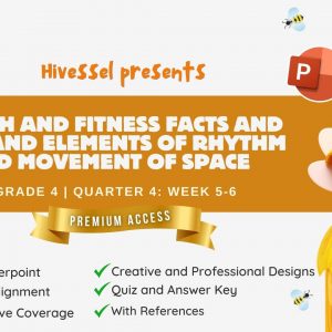 PE and Health 4, Quarter 4 Lesson 5-6