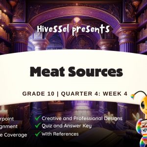 TLE 10, Quarter 4 Lesson 4 (Cookery)